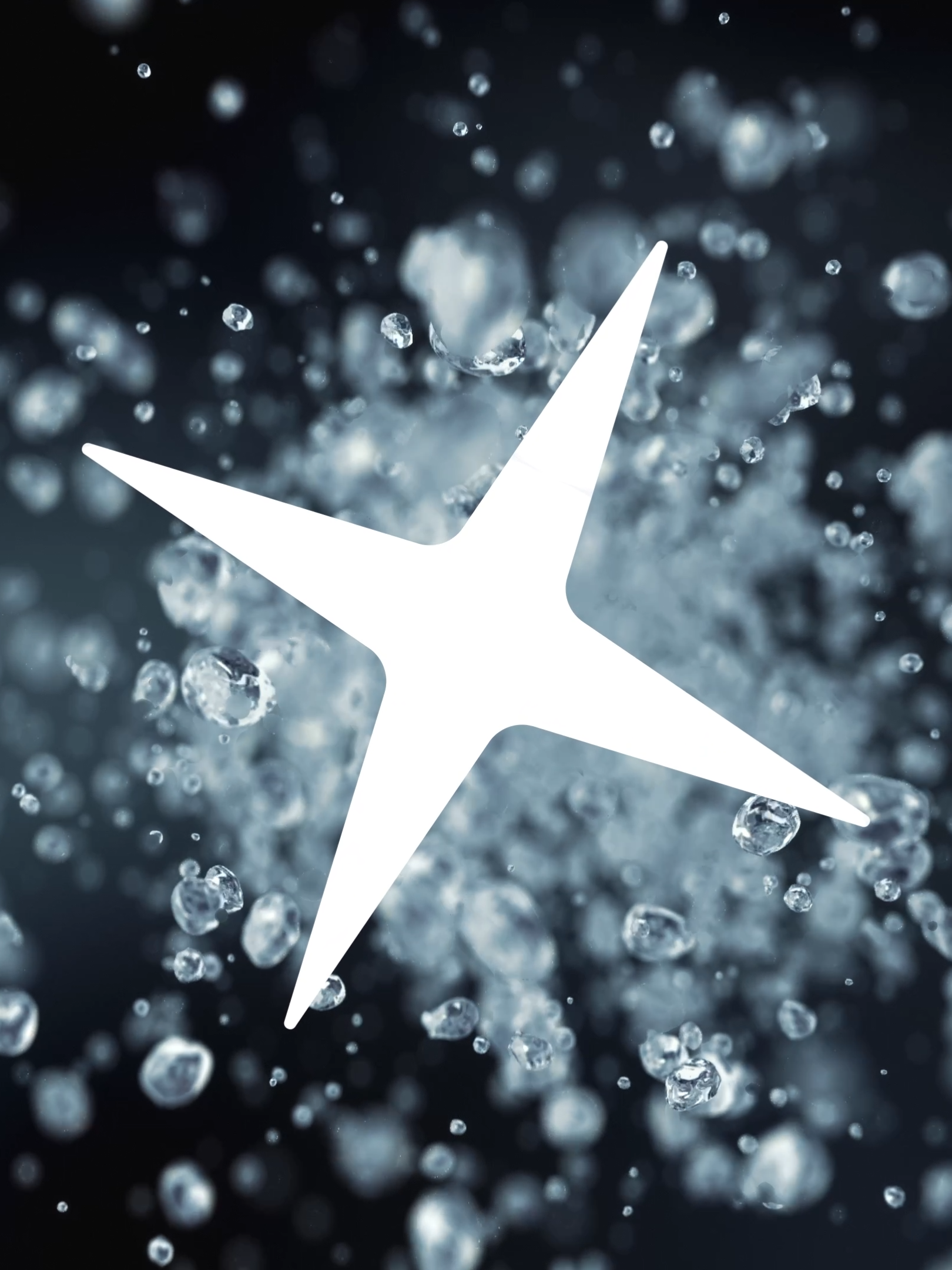 The Ecolab Spark on a backdrop of water droplets